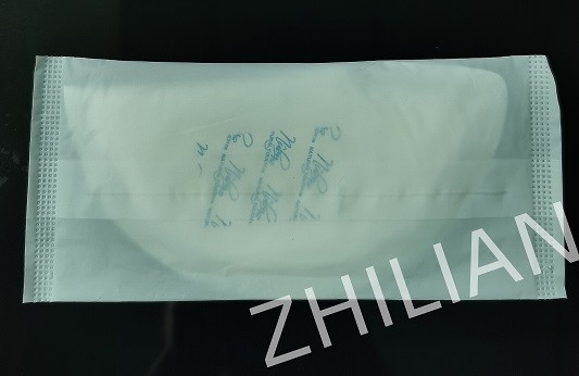 모양이 형성된 봉합 버릴 수 있는 가슴 패드 기계